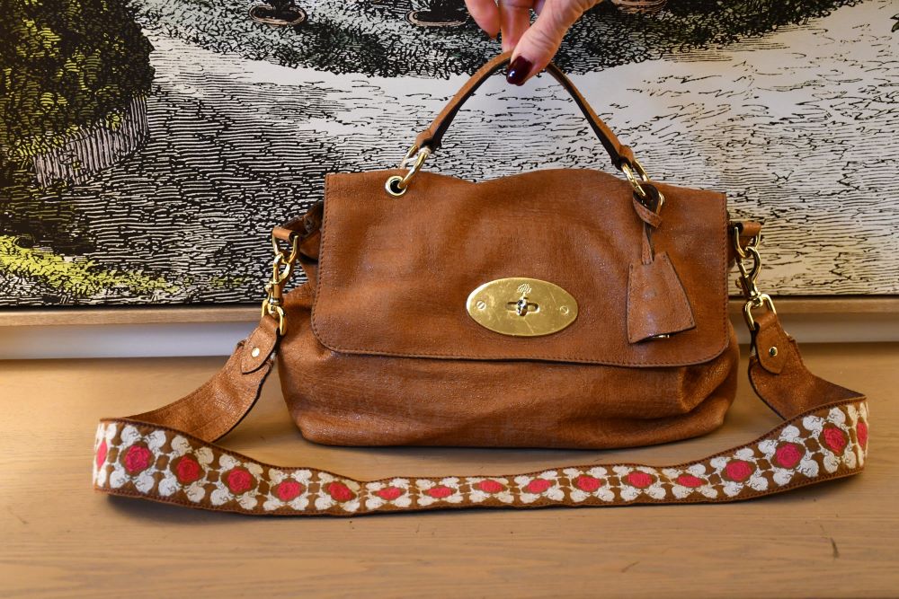 Mulberry Edie Sparkle Leather Bag