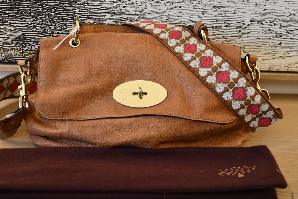 Mulberry Edie Sparkle Leather Bag