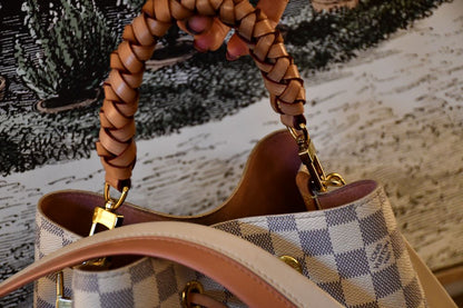 Louis Vuitton NeoNoe MM Damier Azur Bucket Bag
