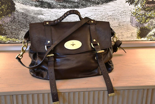Pre owned Mulberry Bayswater Brown Leather Bag