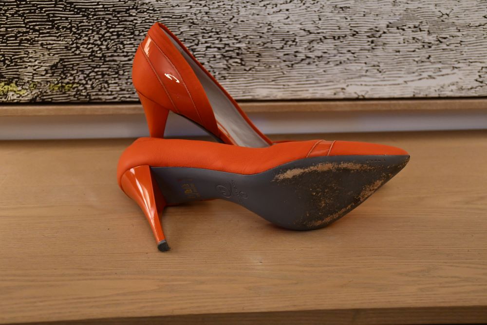 Alexander McQueen Lex Punk Watermelon Shoes (41)