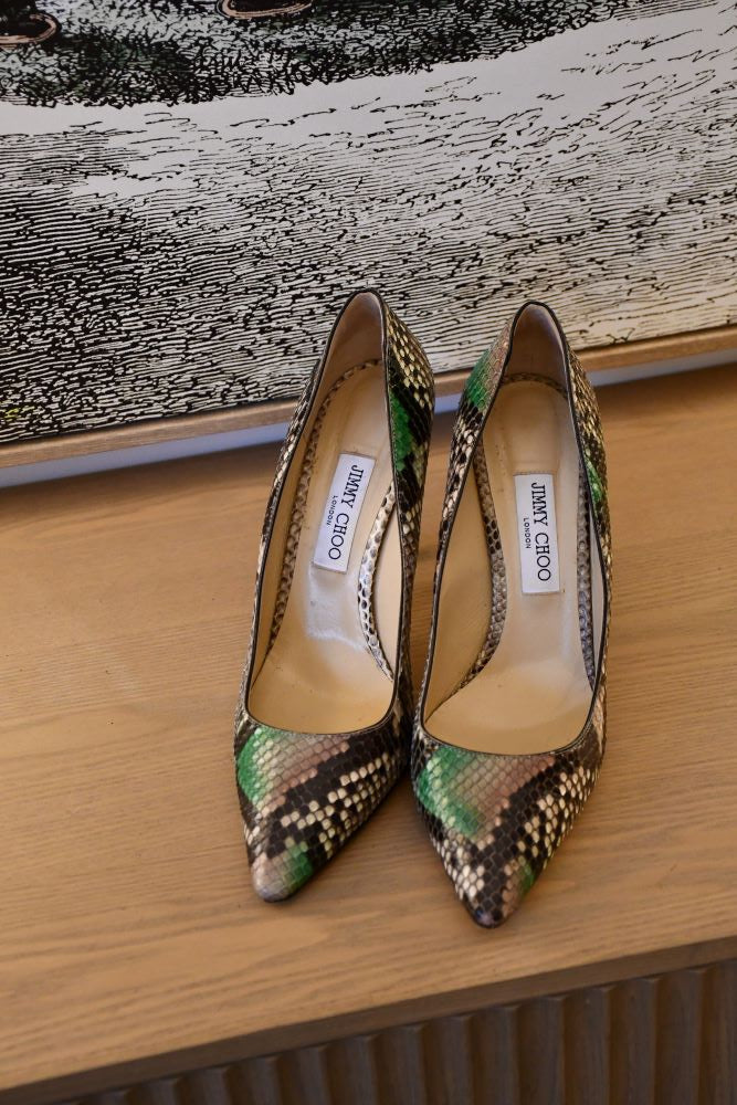 Jimmy Choo Romy 100 Shoes (41)