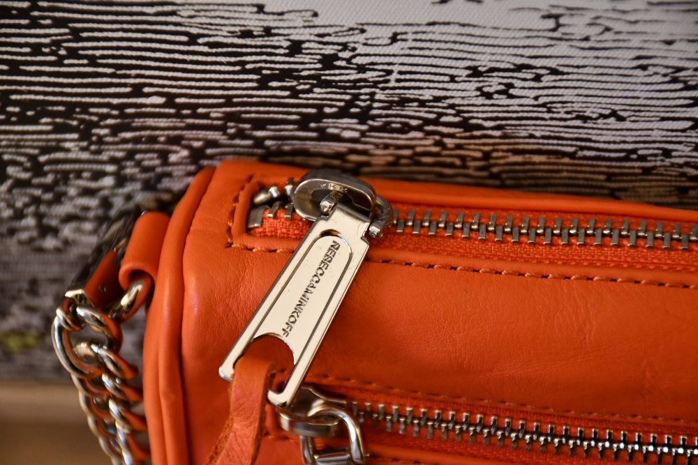 Rebecca Minkoff Orange Leather Crossbody Bag BNWT
