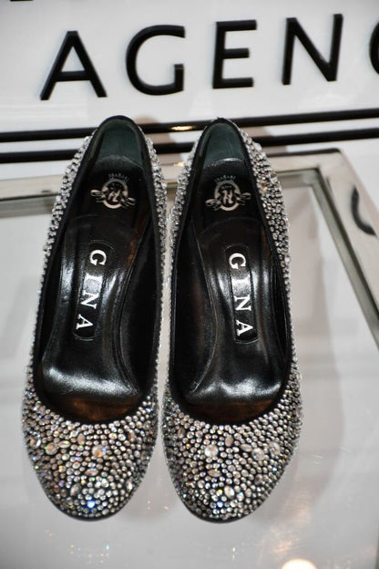 Gina Crystal Embellished Shoes (3.5)