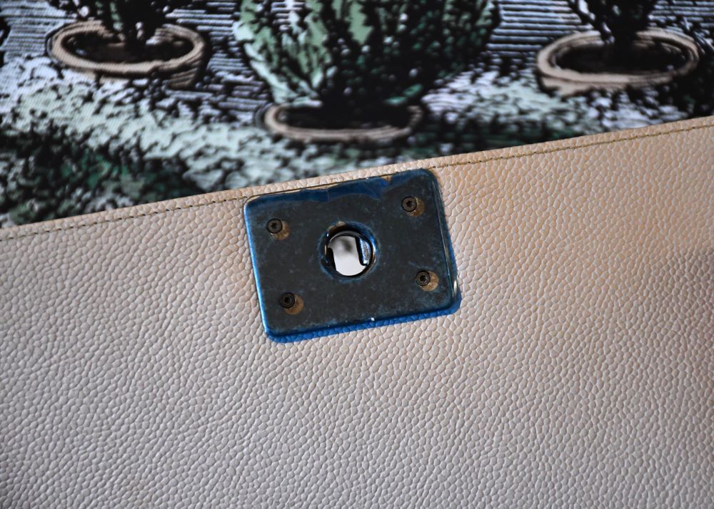 Chanel Boy Caviar Leather Medium Bag