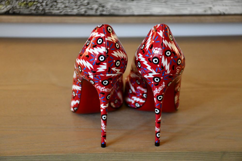 Louboutin Kate 100 Patent Ginzana Shoes (36)