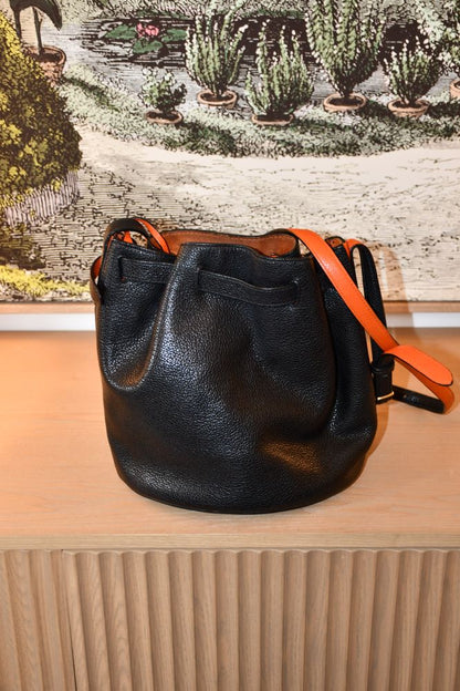 Mulberry Abbey Small Leather Bucket Bag