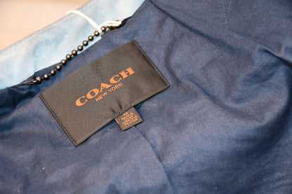 Coach Blue Suede Jacket (10) NOW £260