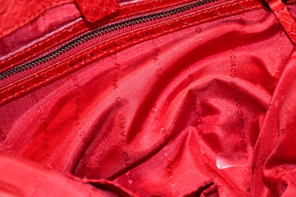 Marc Jacobs Red Werdie Leather Messenger Bag