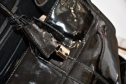 Mulberry Black Patent Bayswater