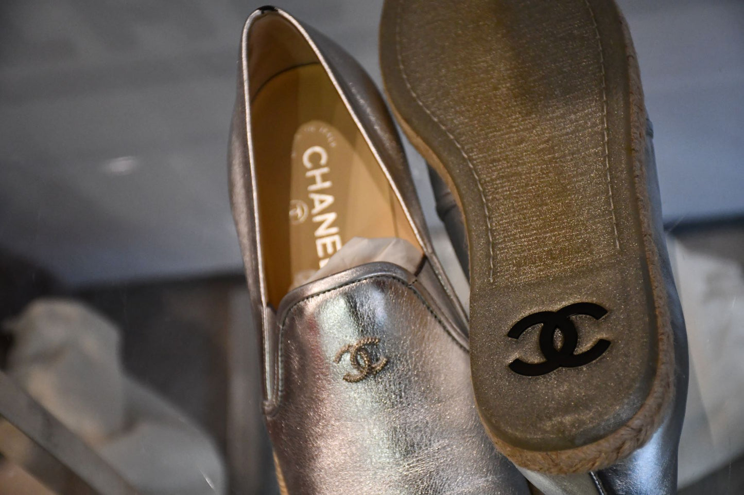 CHANEL Moccasins Loafers (40) NOW £395