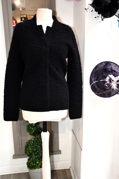 D Exterior Wool Black Jacket (M)