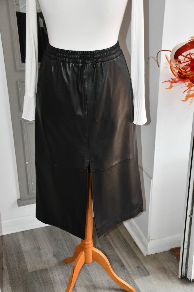 Hush Mali Leather Skirt (14)