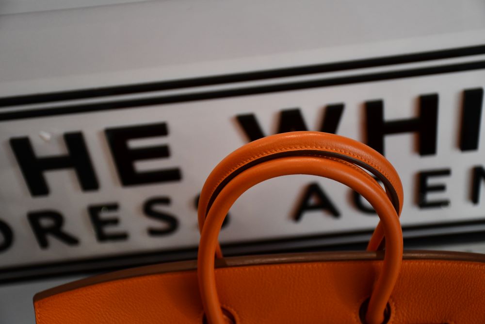 Orange hot sale hermes bag