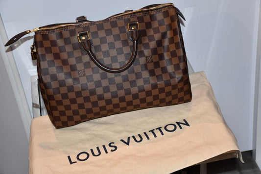 Preloved Louis Vuitton Speedy Damier Ebene Bag