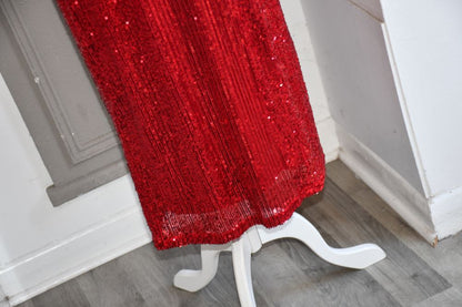 Sosander Red Sequin Dress (18)