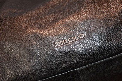 Jimmy Choo Solar Brown Leather Hobo Bag