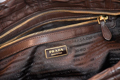 Prada Bauletto Gauffre Bag