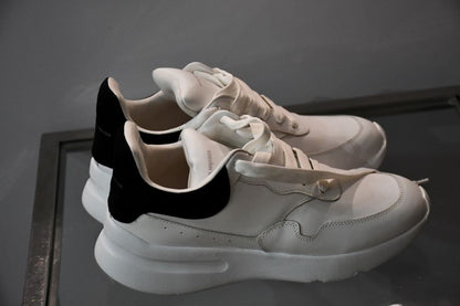 Alexander McQueen White Larry Oversized Trainers (5)