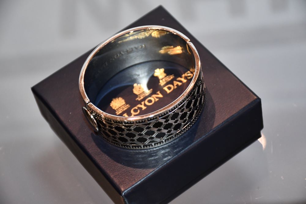 Halycon Days Wide Bangle UNUSED