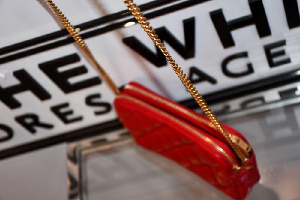 YSL Becky Quilted Red Bag