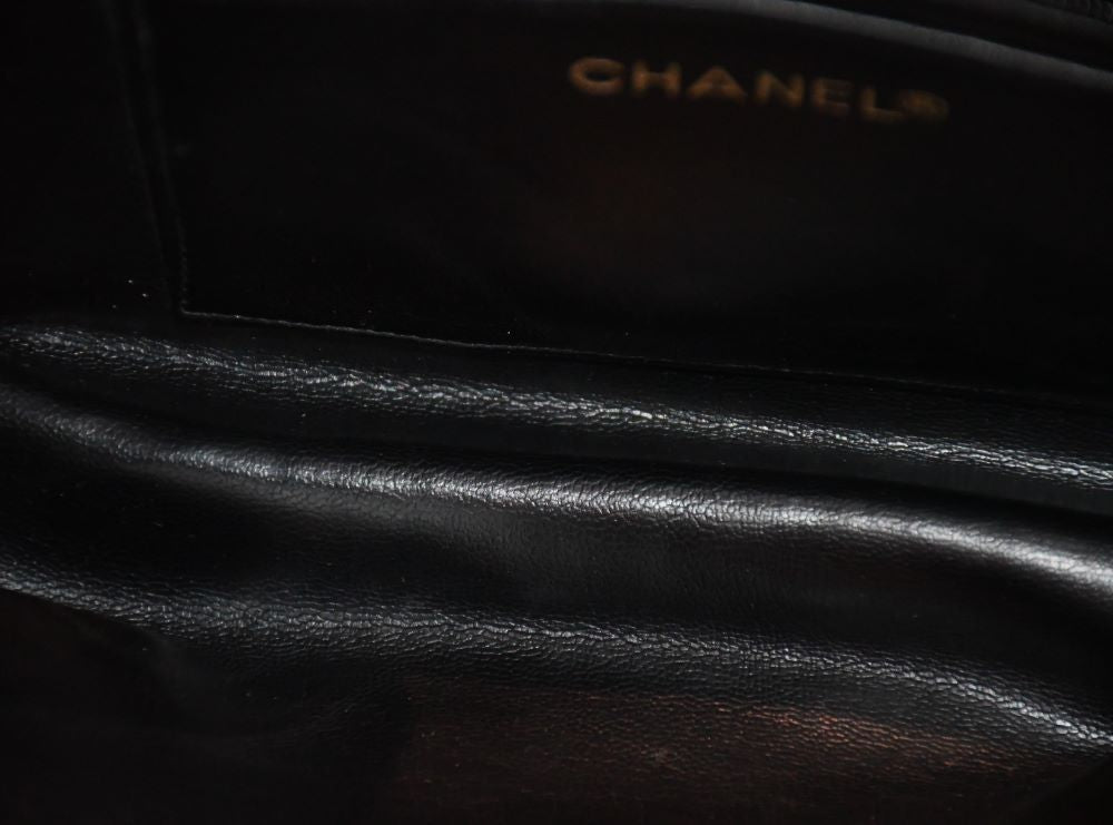 Chanel Classic Single Flap Black Lambskin Bag