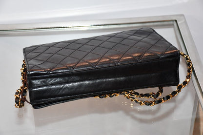 Chanel Classic Single Flap Black Lambskin Bag