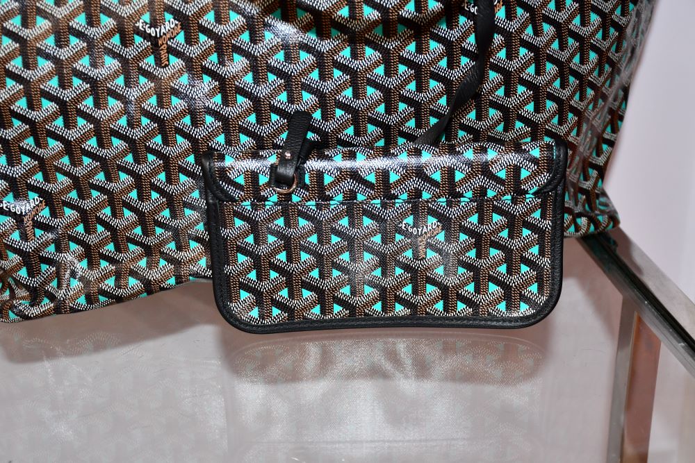 Goyard GM St Louis Clair Reversible Tote Bag