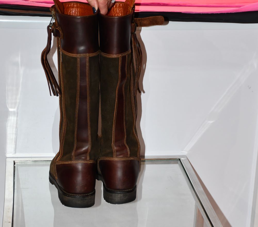 Penelope Chilvers Knee Length Brown Boots (5) No Discount