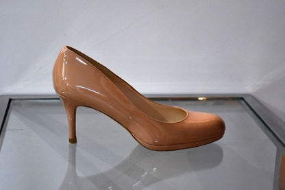 pre owned LK Bennett Sybila Nude Patent Leather shoes  