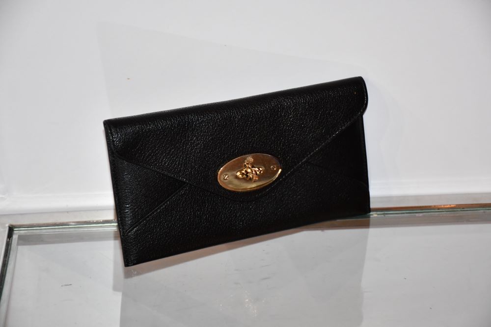 Mulberry Glossy Goat Envelope Wallet Purse BNWT