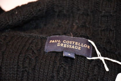 Paul Costello Black Wool Cardigan (10)