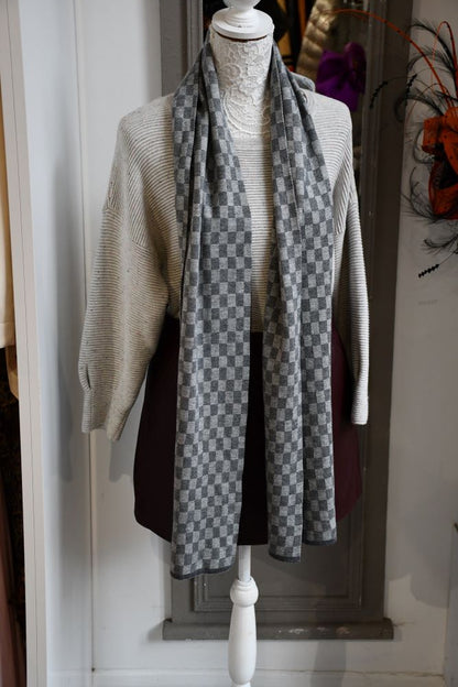 Louis Vuitton Damier Cashmere Scarf