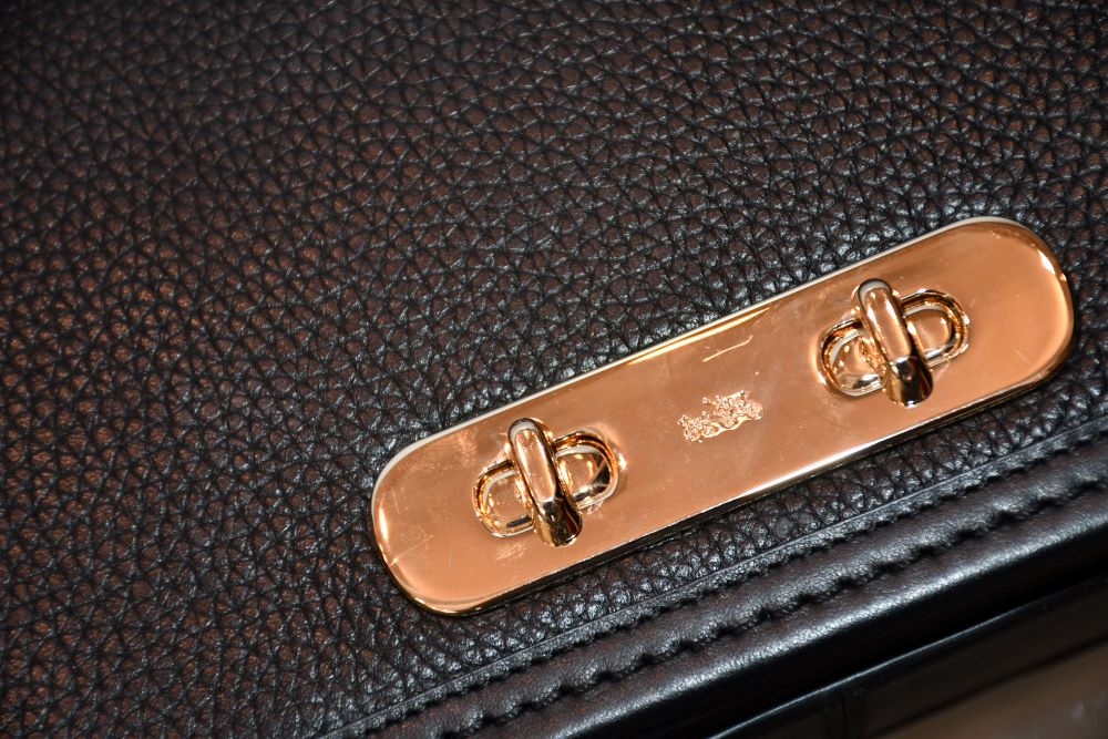 Preowned Gucci GG Marmont Buckle Leather Belt 