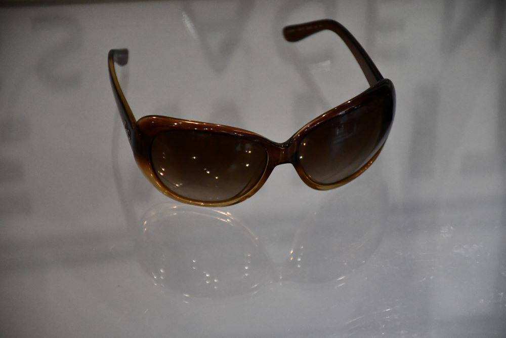 Preowned Dolce and Gabbana Brown Sunglasses