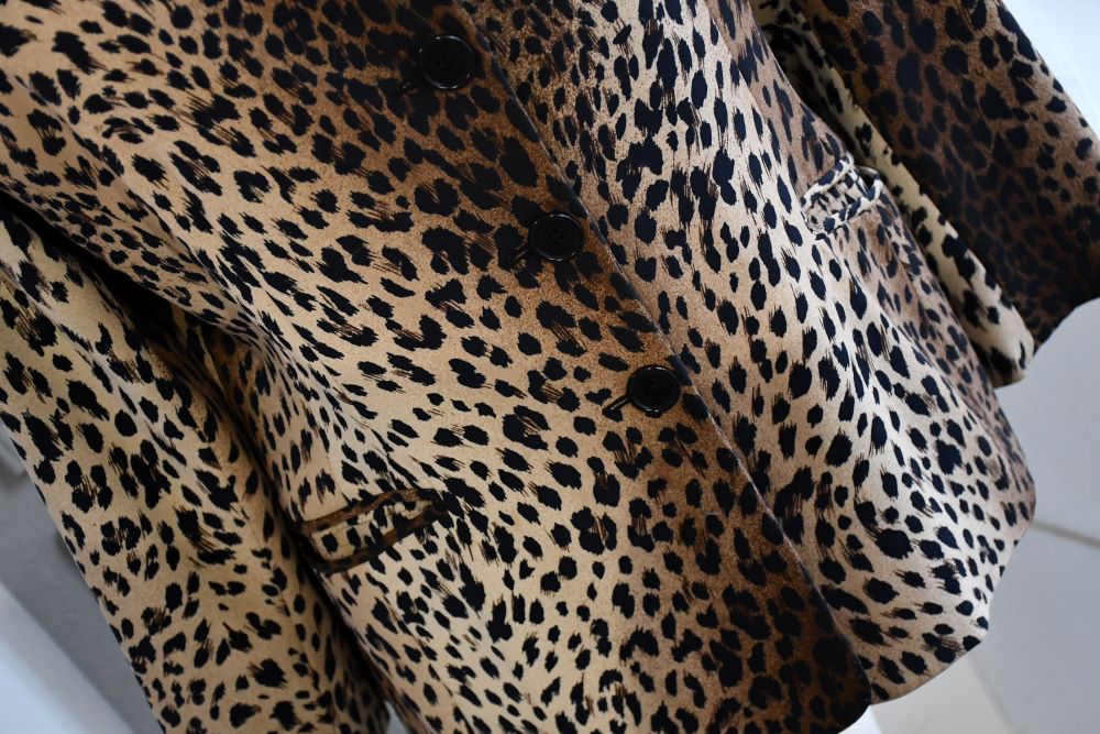 Moschino Jeans Leopard Print Jacket