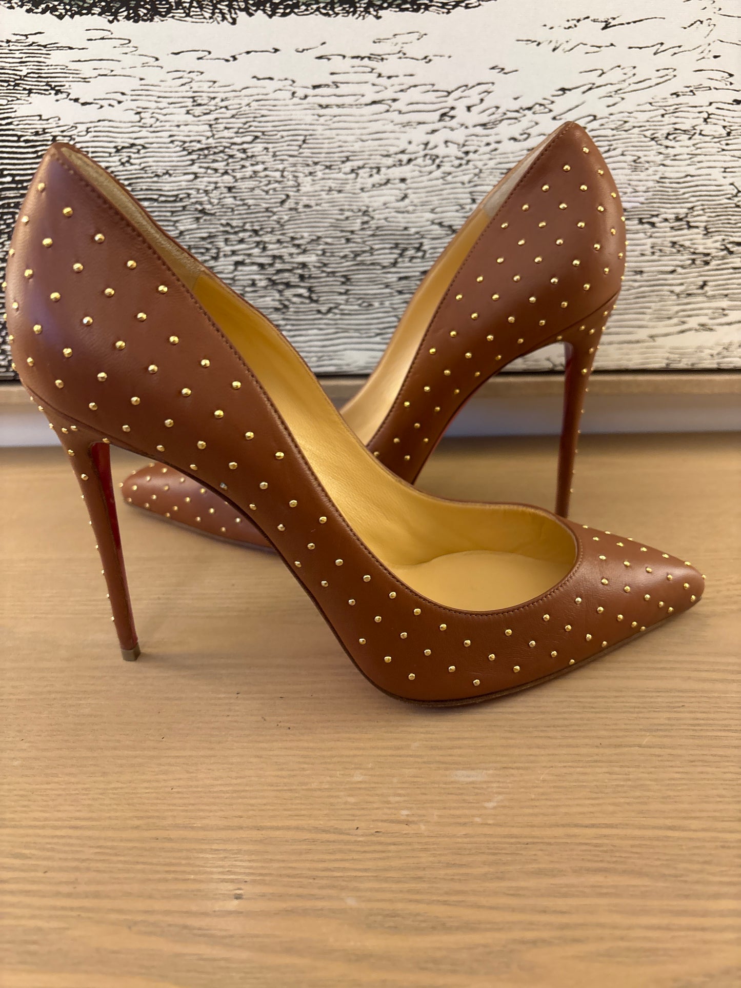 Louboutin Pigalle Follies Plume 100 Nappa