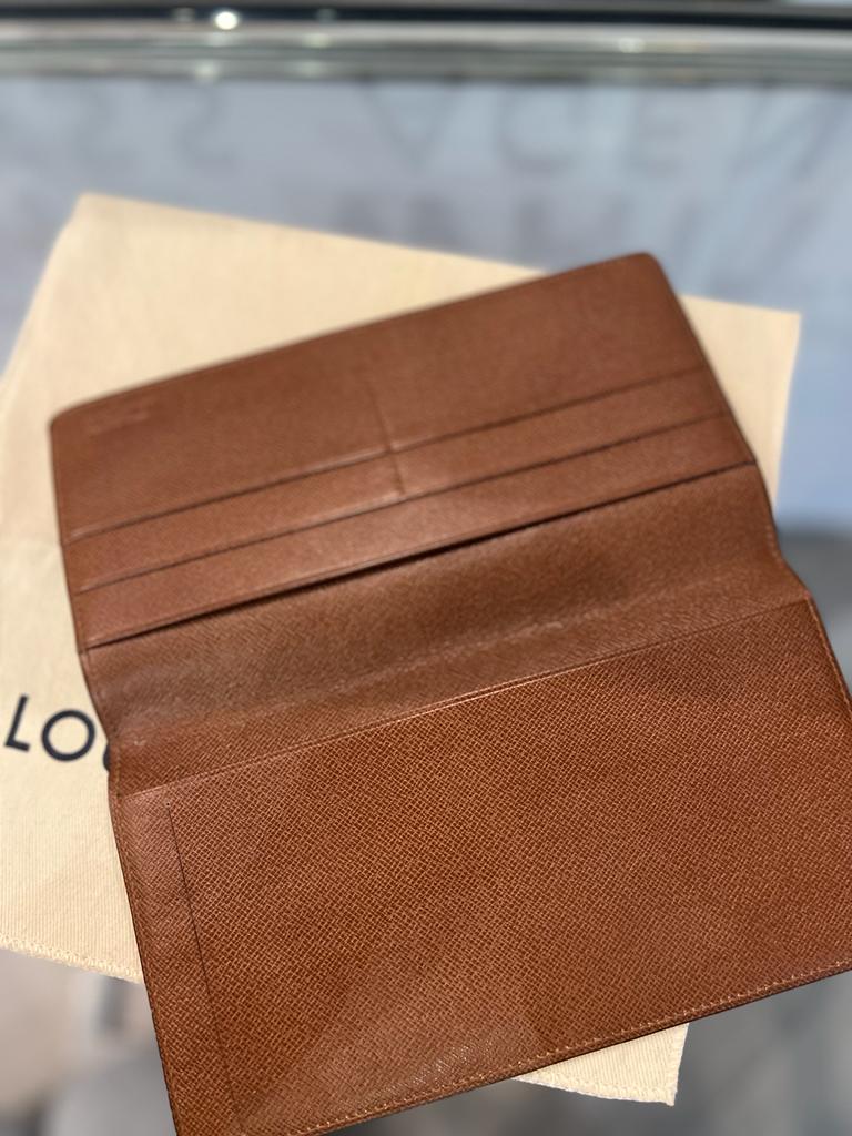 Louis Vuitton Monogram Cult Long Bi-Fold Wallet