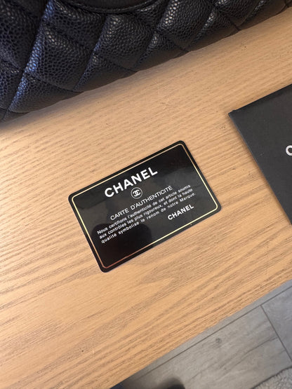 Chanel Grand Shopping Tote CC Caviar Bag