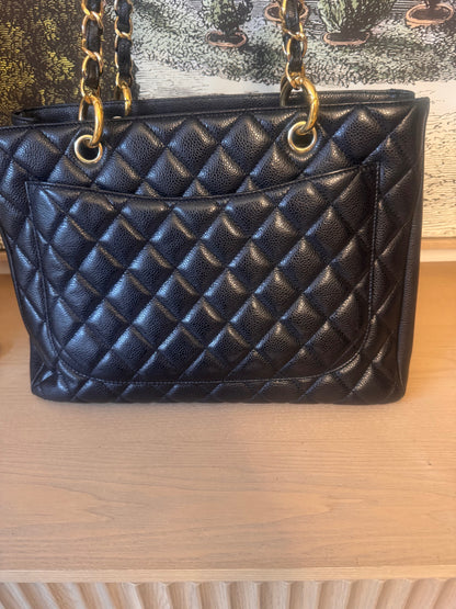 Chanel Grand Shopping Tote CC Caviar Bag