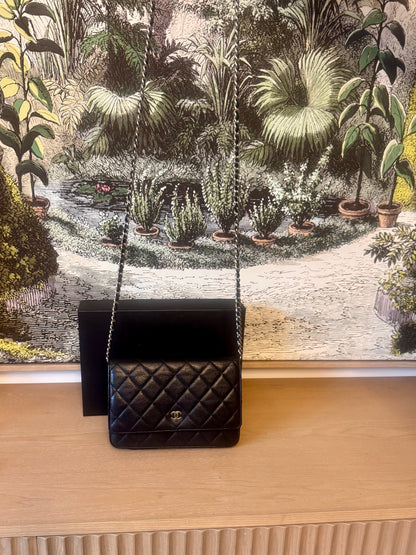 Chanel Wallet on a Chain Caviar Bag