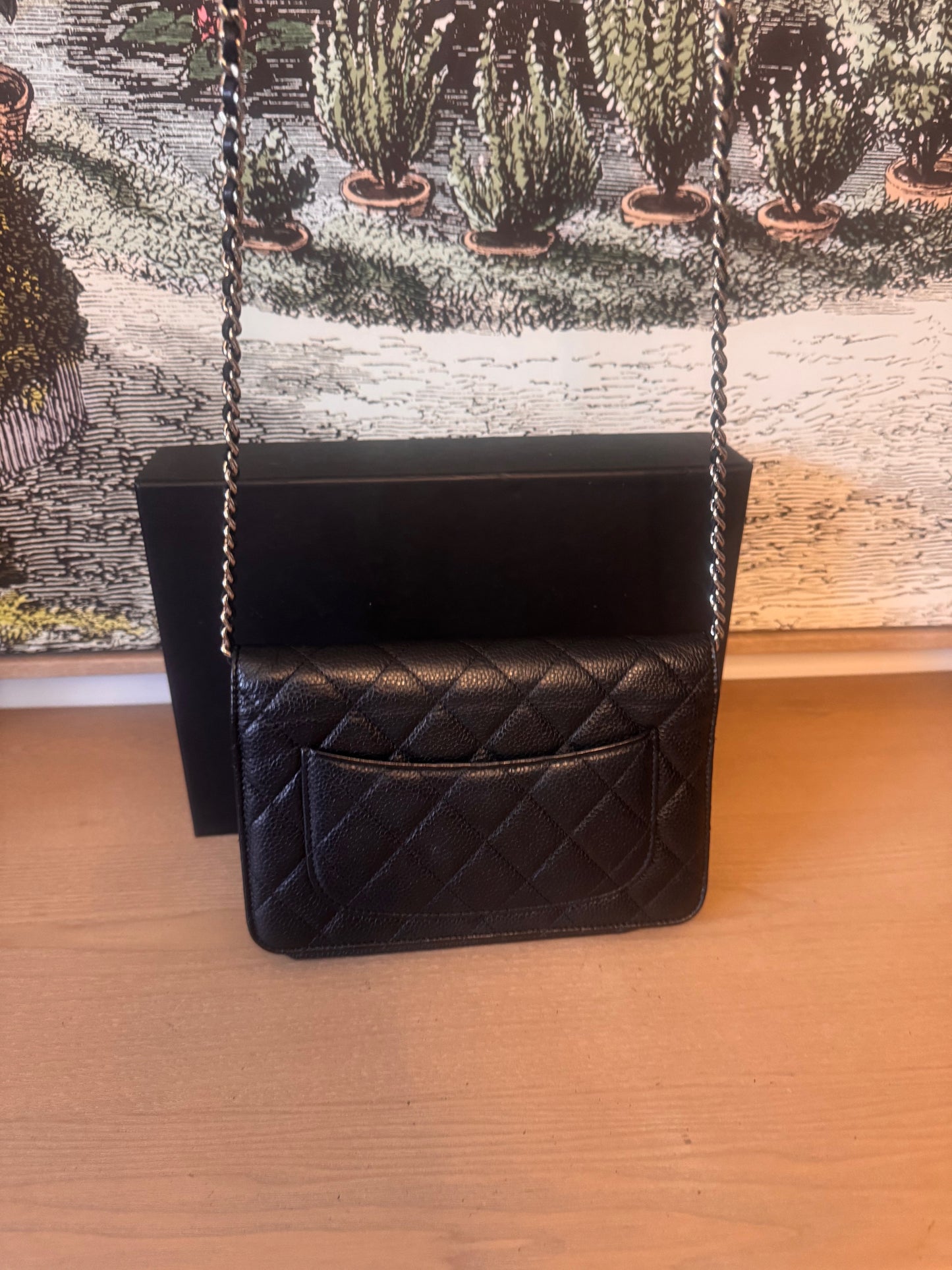 Chanel Wallet on a Chain Caviar Bag