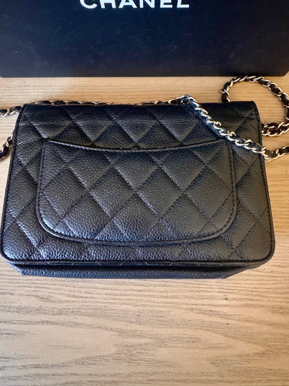 Chanel Wallet on a Chain Caviar Bag