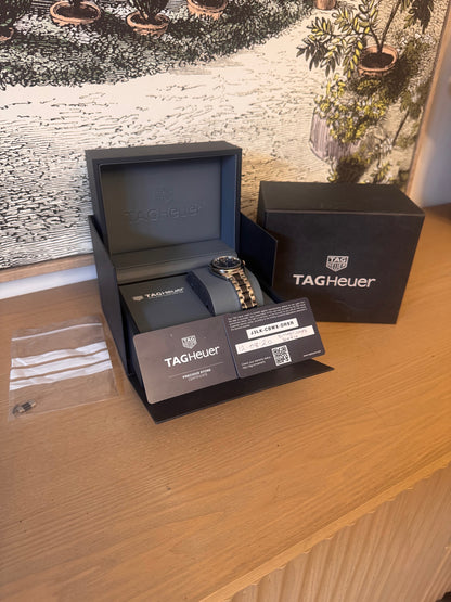 Preloved Tag Heuer Formula 1 Quartz Watch worn once with box, cards and extra link