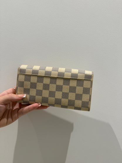 Louis Vuitton Sarah Damier Azur Wallet