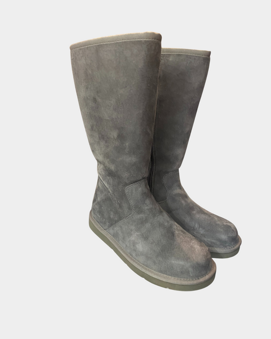 UGG Sunset II Grey Suede Boots (7.5)  (No Discount on this item)