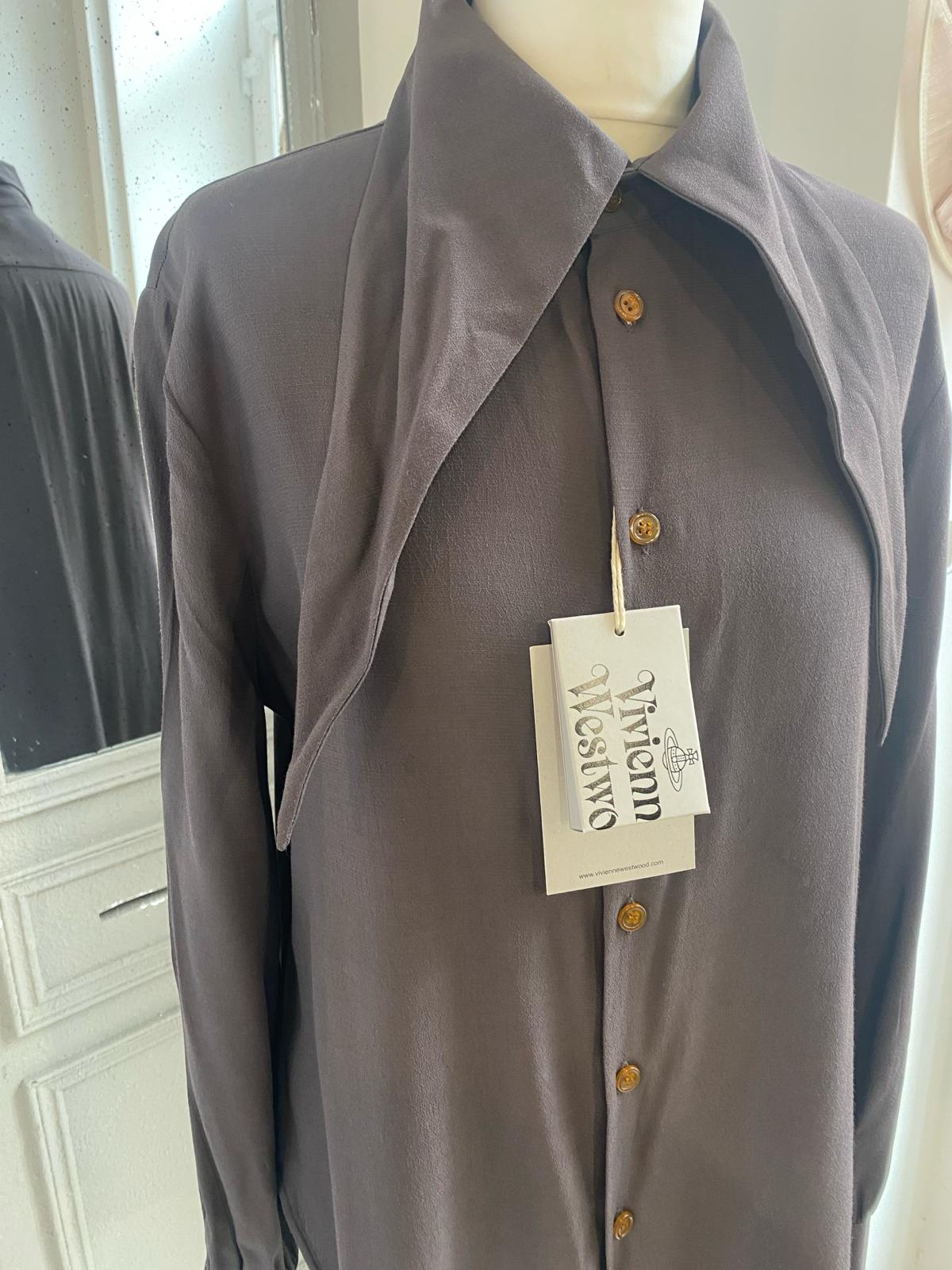 Brand new with tags Vivienne Westwood brown shirt